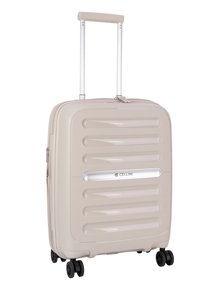 Cellini Nitro 4 Wheel Carry On Trolley Case Pumice Stone