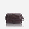 Brando Kudu Genuine Leather Wash Bag , Brown