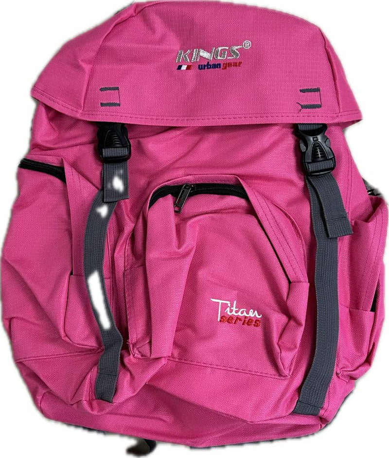 Kings Urban 20 School Bag/Backpack Pink