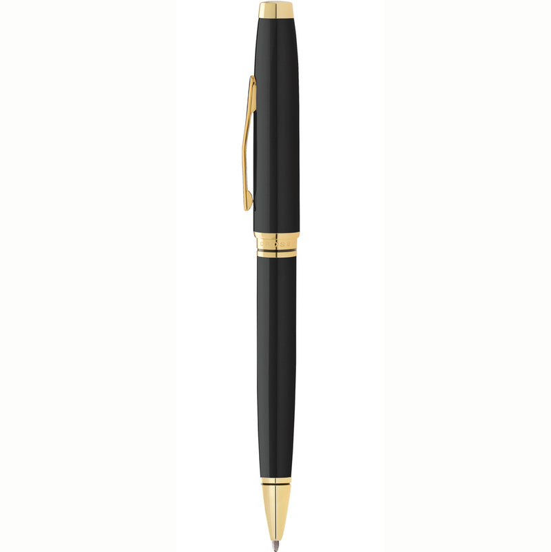 Cross Coventry Black Lacquer with Gold-Tone Ballpoint Pen
