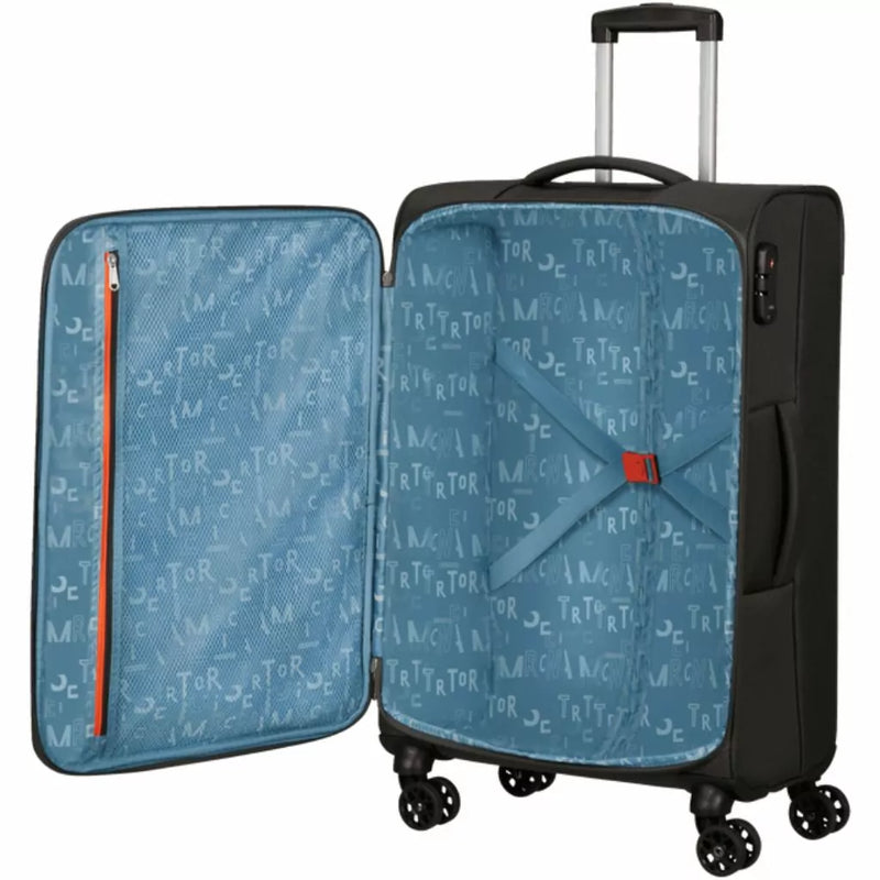 American Tourister Sea Seeker Spinner 68cm Charcoal