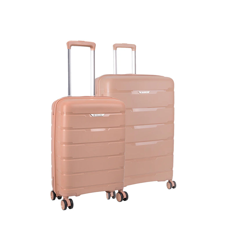 Cellini Rapido 2 Piece Medium Travel Set Beige