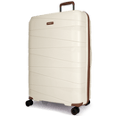 BG Berlin TED Collection Large Beige with Brown Trim