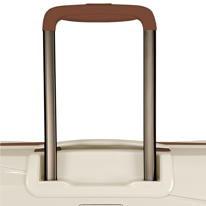 BG Berlin TED Collection Small Beige with Brown Trim