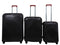 Gino De Vinci Brezza Spinner Collection 3 piece Black