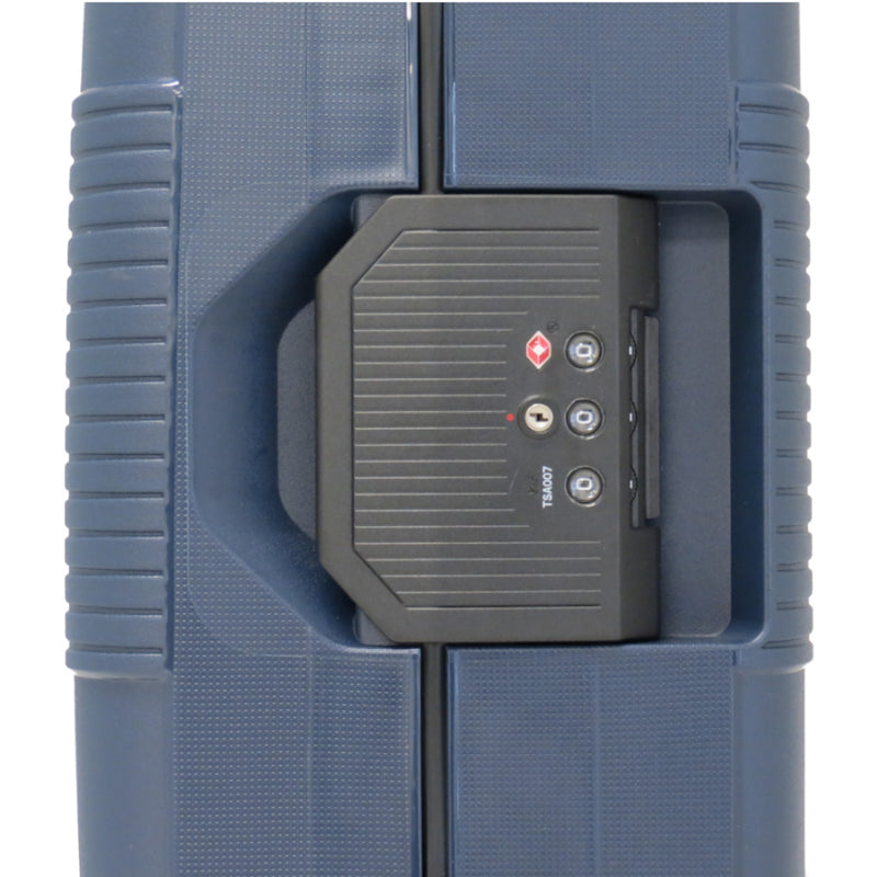 Cellini Safetech Large 75cm 4 Wheel Trolley Case Rock Navy