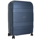Cellini Safetech Medium 65cm 4 Wheel Trolley Case Navy