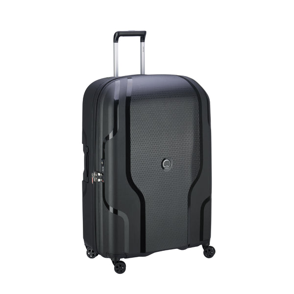 Delsey Clavel 71 4DW Exp Check in Trolley Case Black