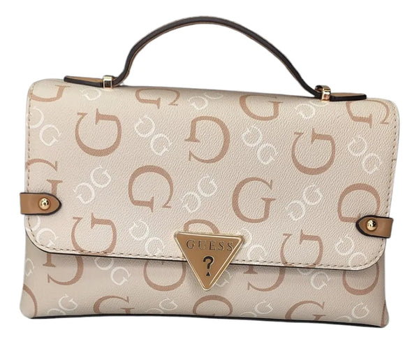Guess Bag, with Beige Tag, Gold Print