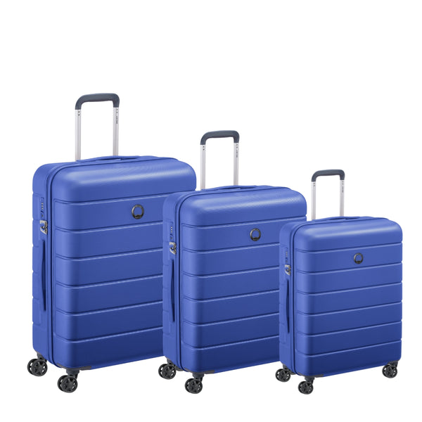 Delsey Lagos 3piece Set Blue – Saleys Travel Goods