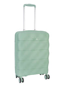 ELLE 4 Wheel Carry On Trolley Case Mint