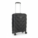 ELLE 4 Wheel Carry On Trolley Case Black