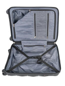 ELLE 4 Wheel Carry On Trolley Case Black