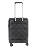 ELLE 4 Wheel Carry On Trolley Case Black