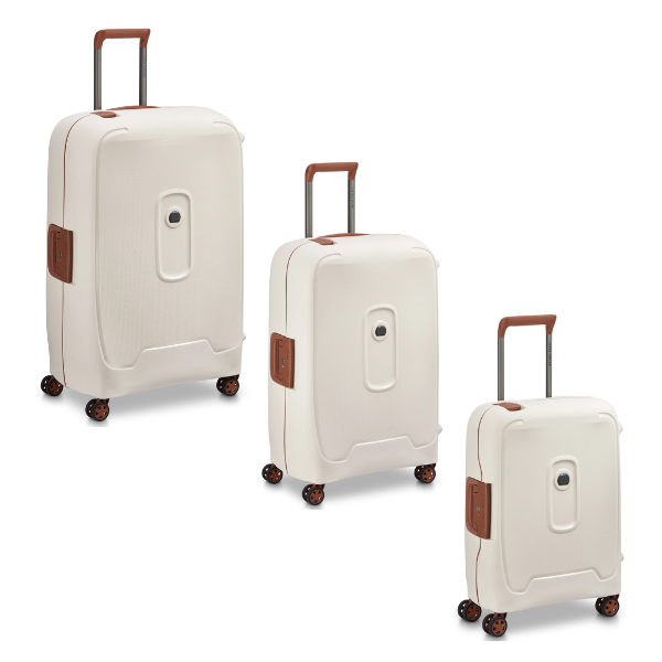 Delsey Moncey 3 Piece Luggage Set – Angora