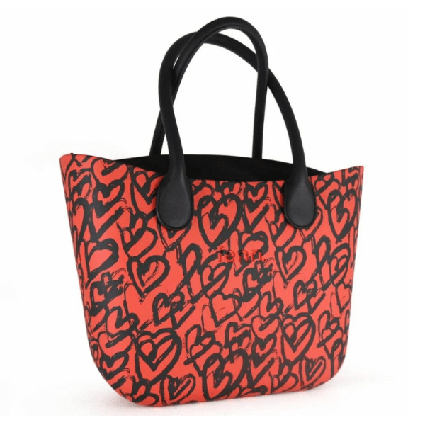 Fenn Large Tote Tangerine Red Heart