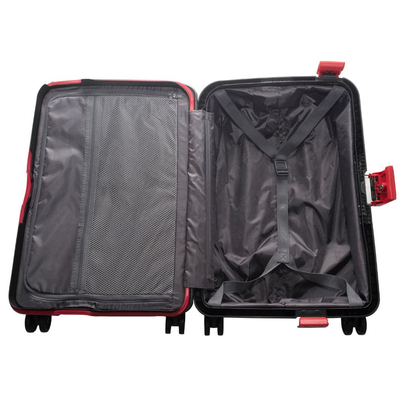 Gino De Vinci Brezza Spinner Collection 55cm Black