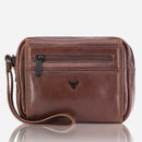 Brando Amastrong Gent's Bag With Hand strap , Brown