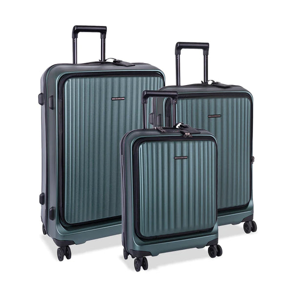 Cellini Tri Pak 3 Piece Travel Luggage Set Green