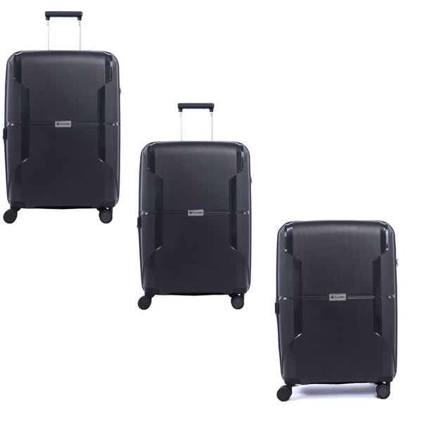 Travelite Santiago 3 Piece  -Black