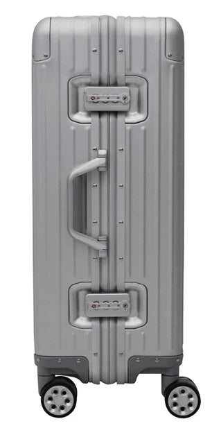 Evolution Vertigo Large Aluminium Trolley Case Silver