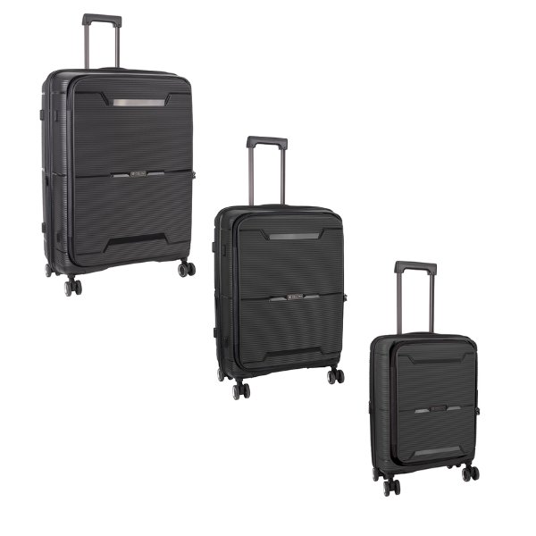 Cellini IPAK 3 Piece Luggage Set – Army Green