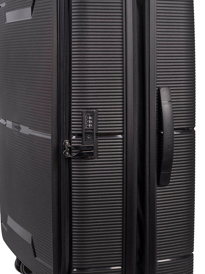 Cellini  Ipak 72cm Large Expander Check-In Black