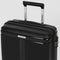 iTravel 3-Piece Malaga Trolley Luggage Set with TSA Locks Black