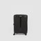 iTravel 3-Piece Malaga Trolley Luggage Set with TSA Locks Black