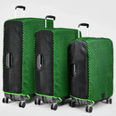 Samsonite C lite 3 Piece Set Black + 2 Free Luggage Gloves DUO 2.0