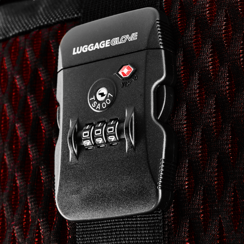 New Luggage Glove Diamond 2.0 DUO Collection Small Red