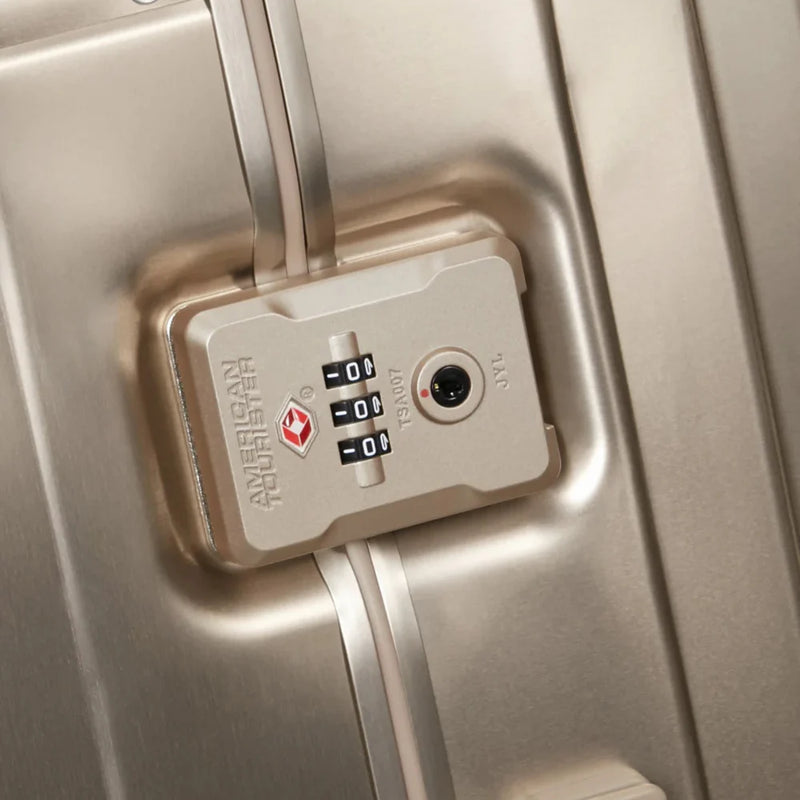 American Tourister  Soundbox Alu Travel Sets Bronze