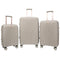 Evolution New Kirstenbosch 3 Piece Luggage Set Cream