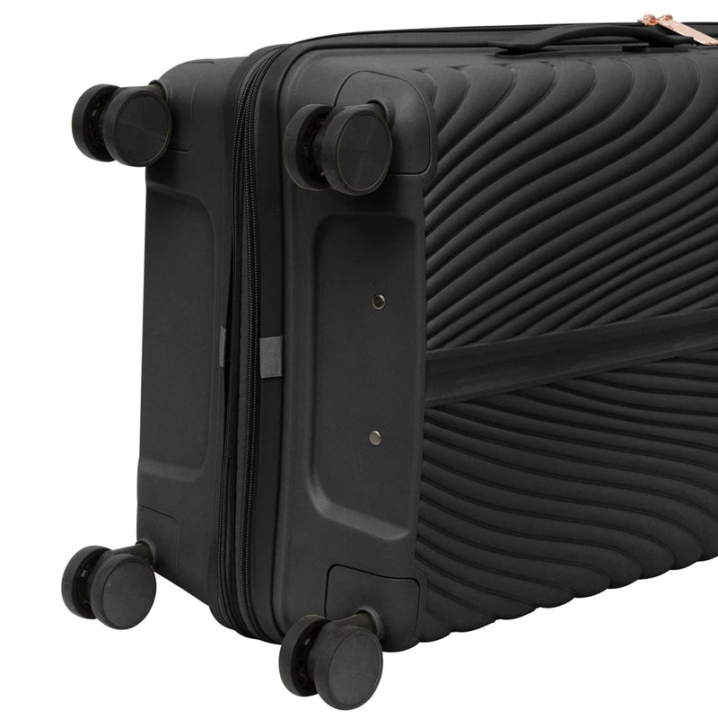 Evolution New Kirstenbosch 3 Piece Luggage Set Black