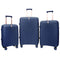 Evolution New Kirstenbosch 3 Piece Luggage Set Blue