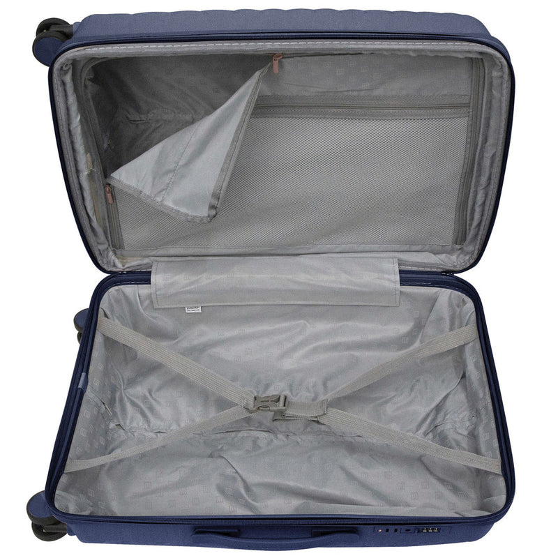 Evolution New Kirstenbosch 3 Piece Luggage Set Blue