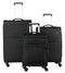 Pierre Cardin Lyon Set of 3 Suitcases -BLACK