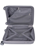 Polo Stellar 4 Wheel Carry On Trolley Case Grey