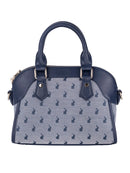 Polo Jacquard Small Shopper Navy