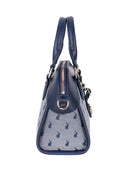 Polo Jacquard Small Shopper Navy