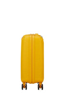 American Tourister Soundbox Mini Spinner 47cm Golden Yellow