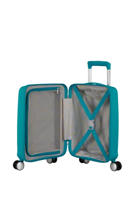 American Tourister Soundbox Mini Spinner 47cm Deep Teal