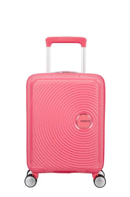 American Tourister Soundbox Mini Spinner 47cm Sun Kissed Coral