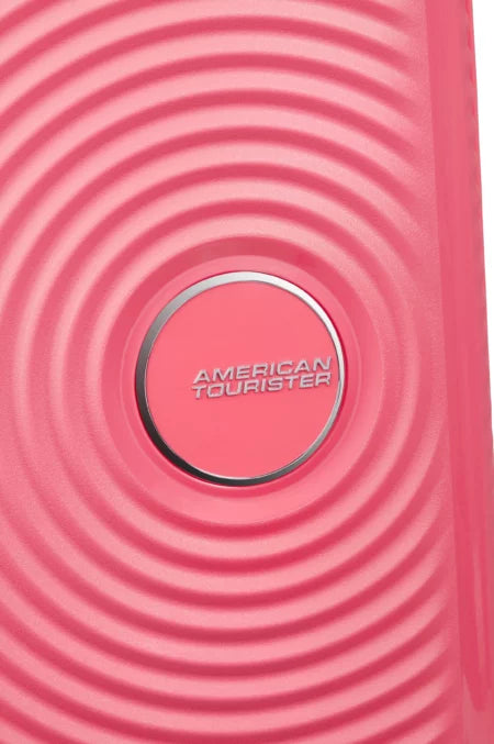 American Tourister Soundbox Mini Spinner 47cm Sun Kissed Coral