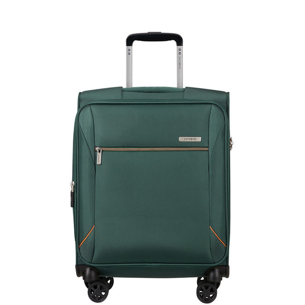 Samsonite Base Breeze 4 Wheel Exp Cabin Suitcase - 55cm Dark Green