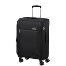Samsonite Base Breeze 4 Wheel Exp Large Suitcase - 78cm Black