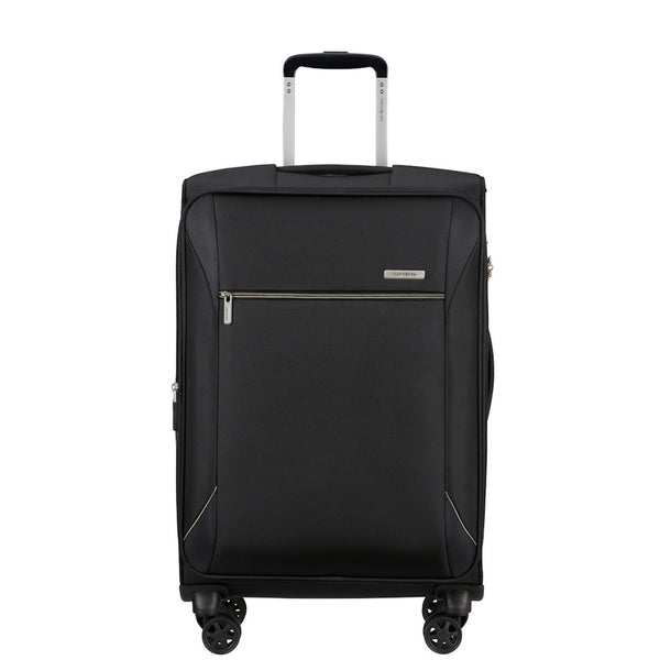 Samsonite Base Breeze 4 Wheel Exp Medium Suitcase - 67cm Black