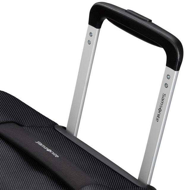 Samsonite Base Breeze 4 Wheel Exp Medium Suitcase - 67cm Black