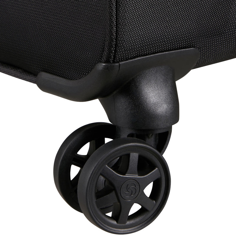 Samsonite Base Breeze 4 Wheel Exp Cabin Suitcase - 55cm Black