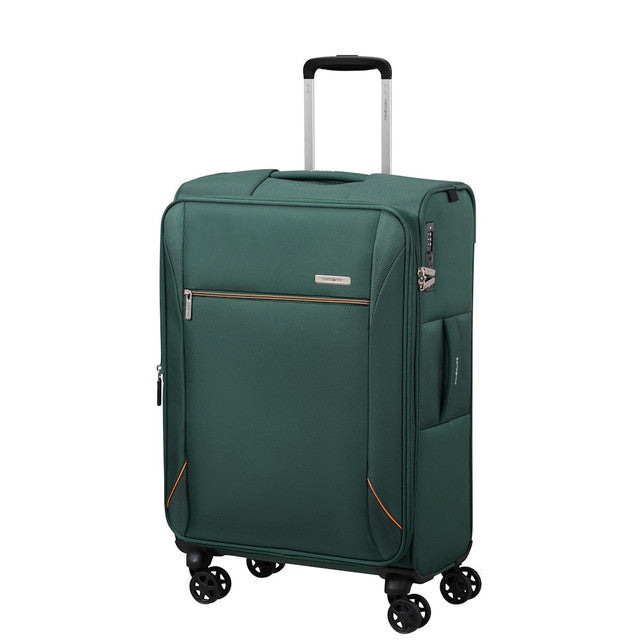 Samsonite Base Breeze 4 Wheel Exp Large Suitcase - 78cm Dark Green